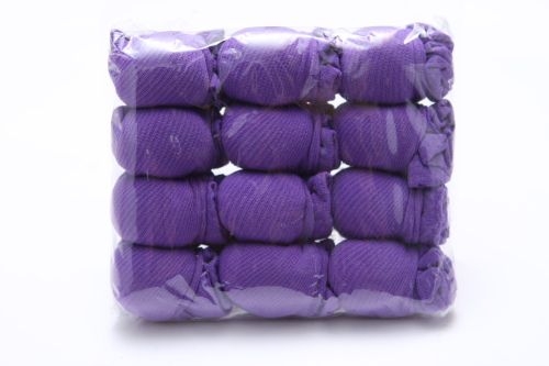 糖果襪------(條紋)1打深紫色